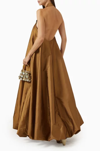 فستان سهرة سيليستيا بظهر مكشوف تفتا