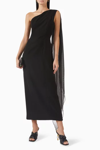 Amelia Dress in Gabardine