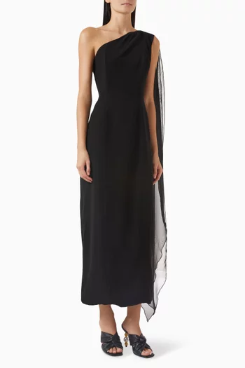 Amelia Dress in Gabardine