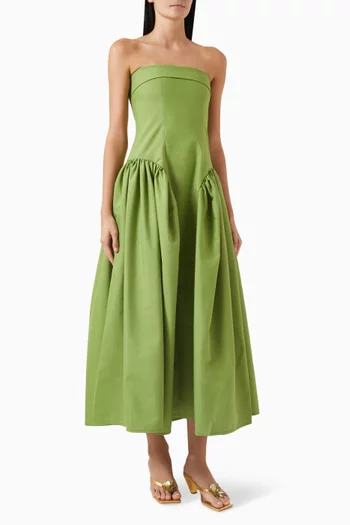 Alma Dress in Cotton-linen