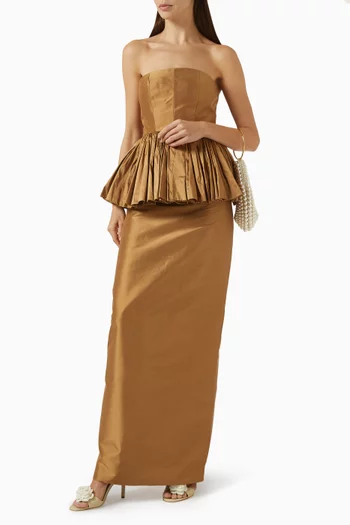 فستان سهرة توليب امبيريال