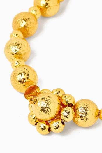 Oria Necklace in Gold-plated Brass