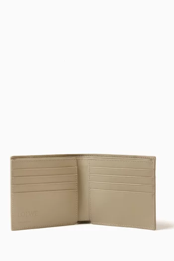 Puzzle Edge Bi-fold Wallet in Classic Calfskin