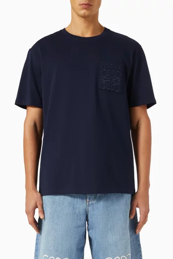 Anagram Logo Relaxed-fit T-shirt