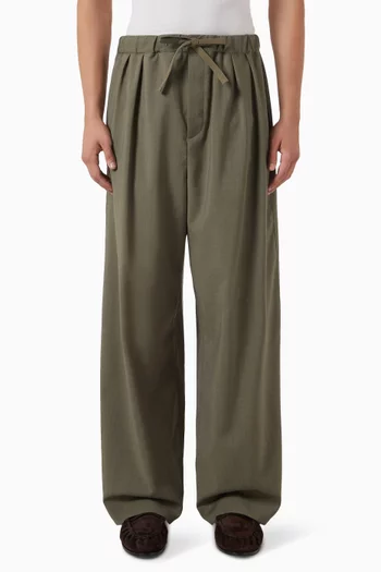 Drawstring Trousers in Cotton