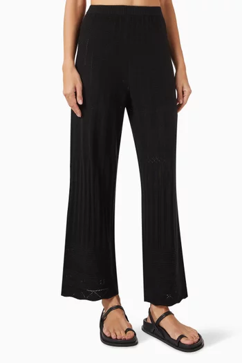 Alliage Pants in Wool-cashmere