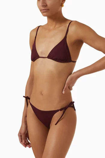 Mouna Triangle Bikini Top