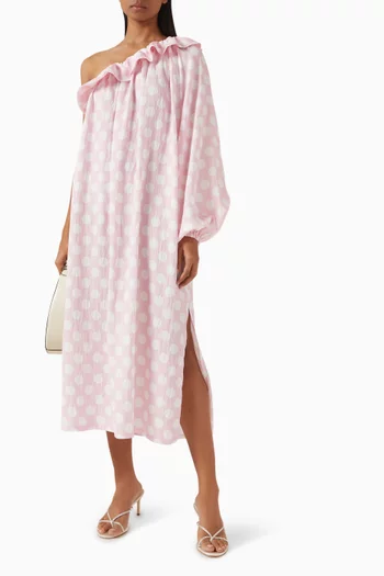 Gaia Midi Dress in Viscose