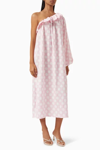 Gaia Midi Dress in Viscose