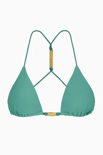 Stacy Solid T-back Bikini Top