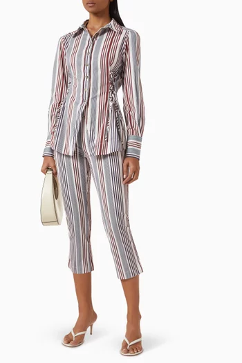 Gaia Capri Pants in Organic Cotton