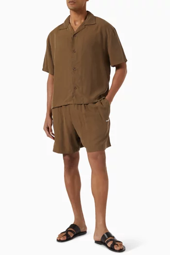 Sandwash Shorts in Cupro