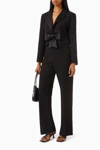 Altesse Bow Jacket in Satin