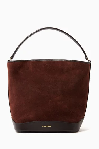 Tangoso Bucket Bag in Suede