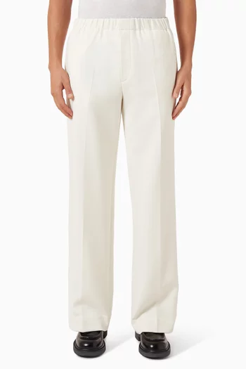 Wide-leg Pants in Jersey