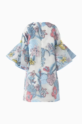 Bell Sleeve Shift Dress