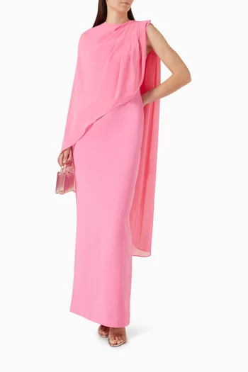 Asymmetrical Maxi Dress