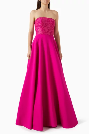 Lace Bodice Ball Gown