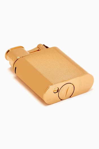 Turbo Barley Lighter in Gold-plated Brass
