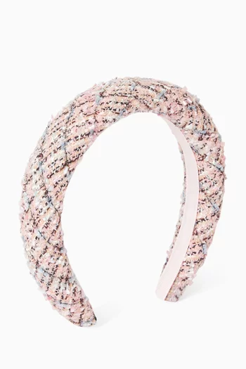 Crystal Headband in Boucle