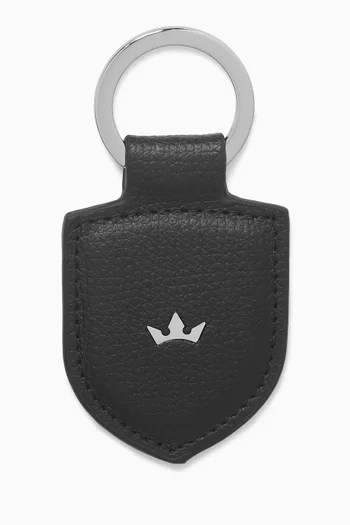 Award Keyring in Leather