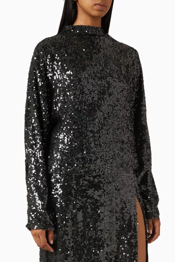 Sequin-embellished Top