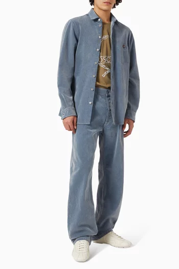 Straight Jeans in Denim