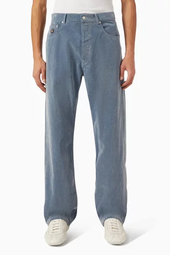 Straight Jeans in Denim
