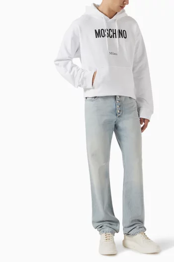 Logo Hoodie in Fleece