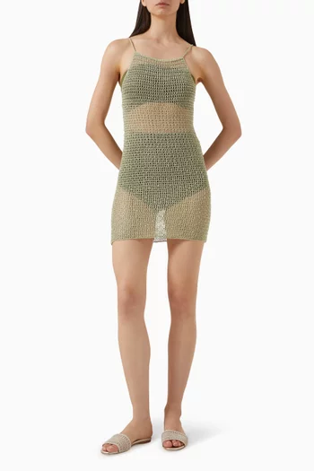 Lettie Crochet Dress in Cotton