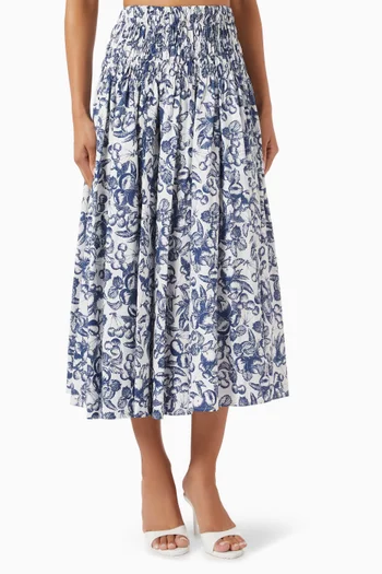 Junnafruit Printed Skirt in Cotton