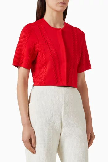 Morsine Cropped Cardigan