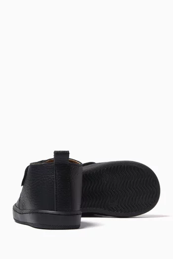 Single Strap Boots in Leather
