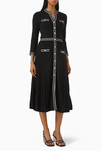 فستان ريدوا بطيّات