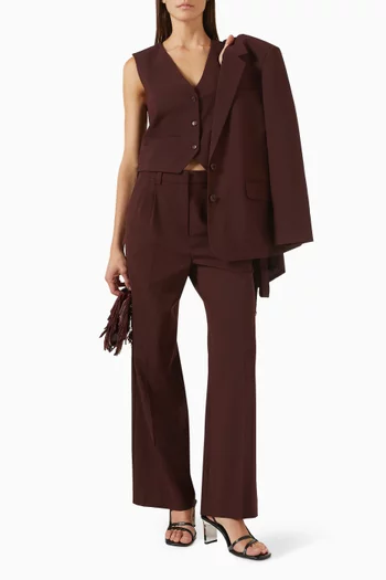 Suit Pants in Wool-blend