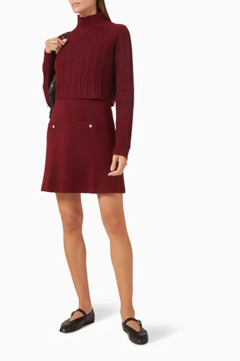 Ritorsa Sweater Dress in Wool-blend