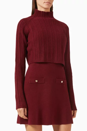 Ritorsa Sweater Dress in Wool-blend
