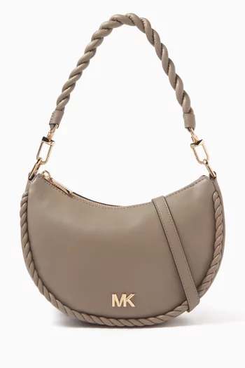 Small Kyla Shoulder Bag in Braided Leather