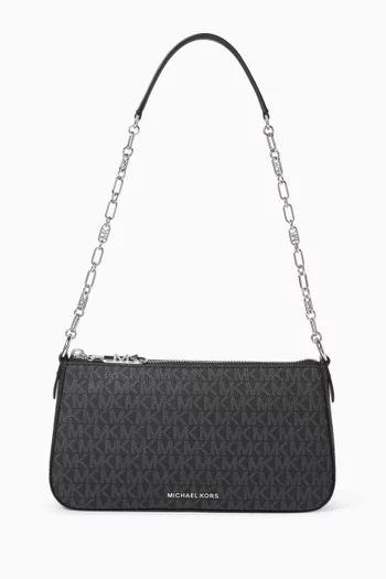 حقيبة بوشيت امباير متوسطة قنب بنقشة شعار الماركة