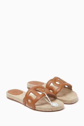 Famosa Espadrilles in Woven Jute & Leather