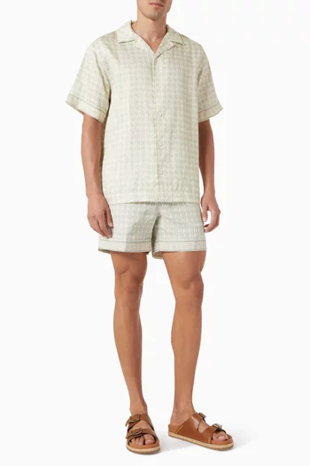 Moneto Border Swim Shorts