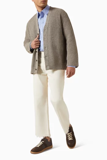 كارديغان صوف منسوج