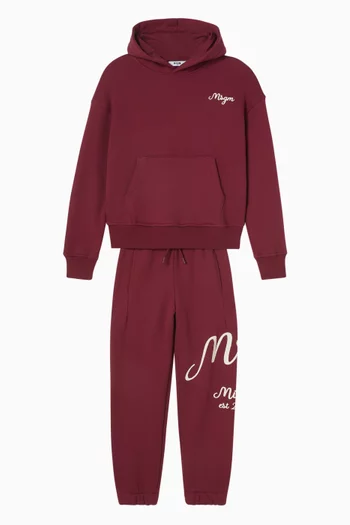 Logo Sweatpants in Cotton Fleece