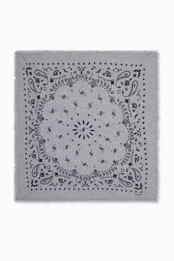 Large Hachiko Bandana in Cashmere
