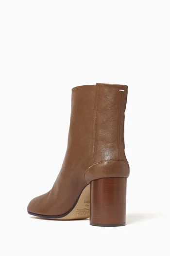 Tabi 80 Ankle Boots in Leather