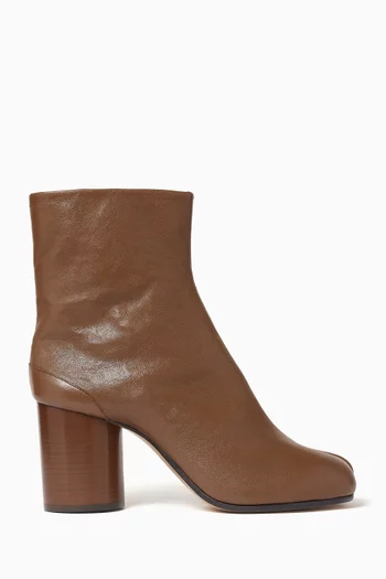 Tabi 80 Ankle Boots in Leather