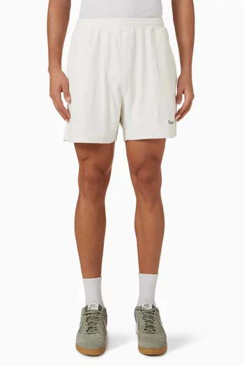 Wordmark Shorts in Terry Cloth