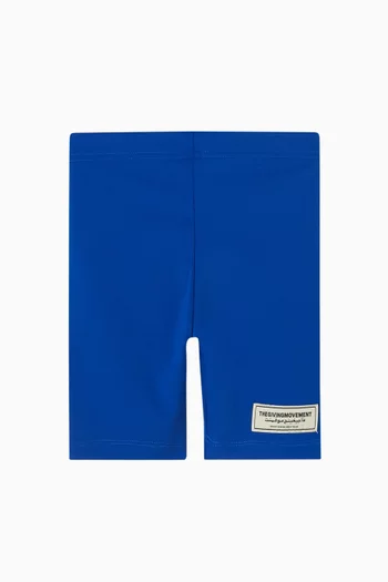 Biker Shorts in Recycled Softskin