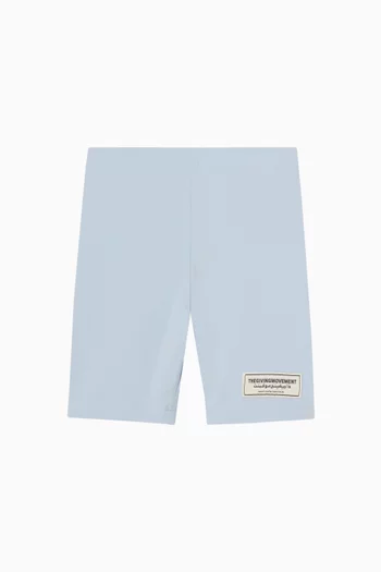Biker Shorts in Recycled Softskin
