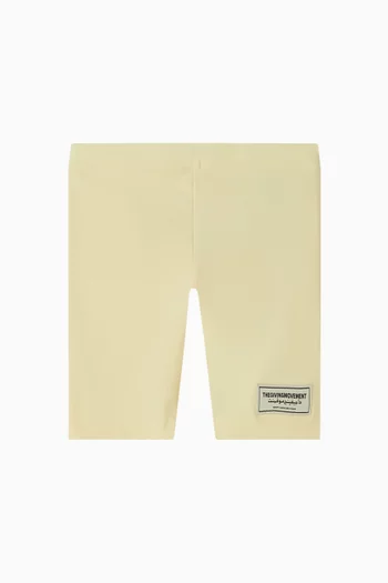 Biker Shorts in Recycled Softskin